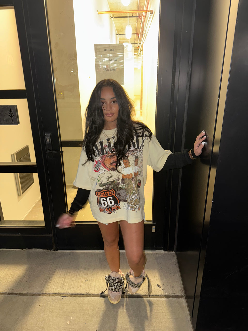 “NWOG” Double Layer Tee