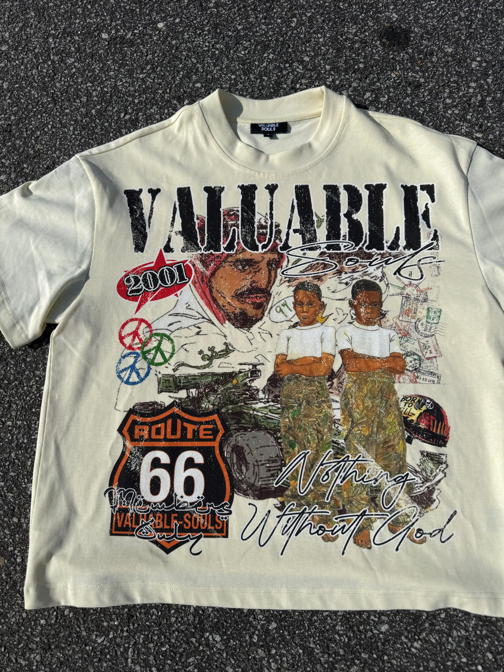 “NWOG” Double Layer Tee