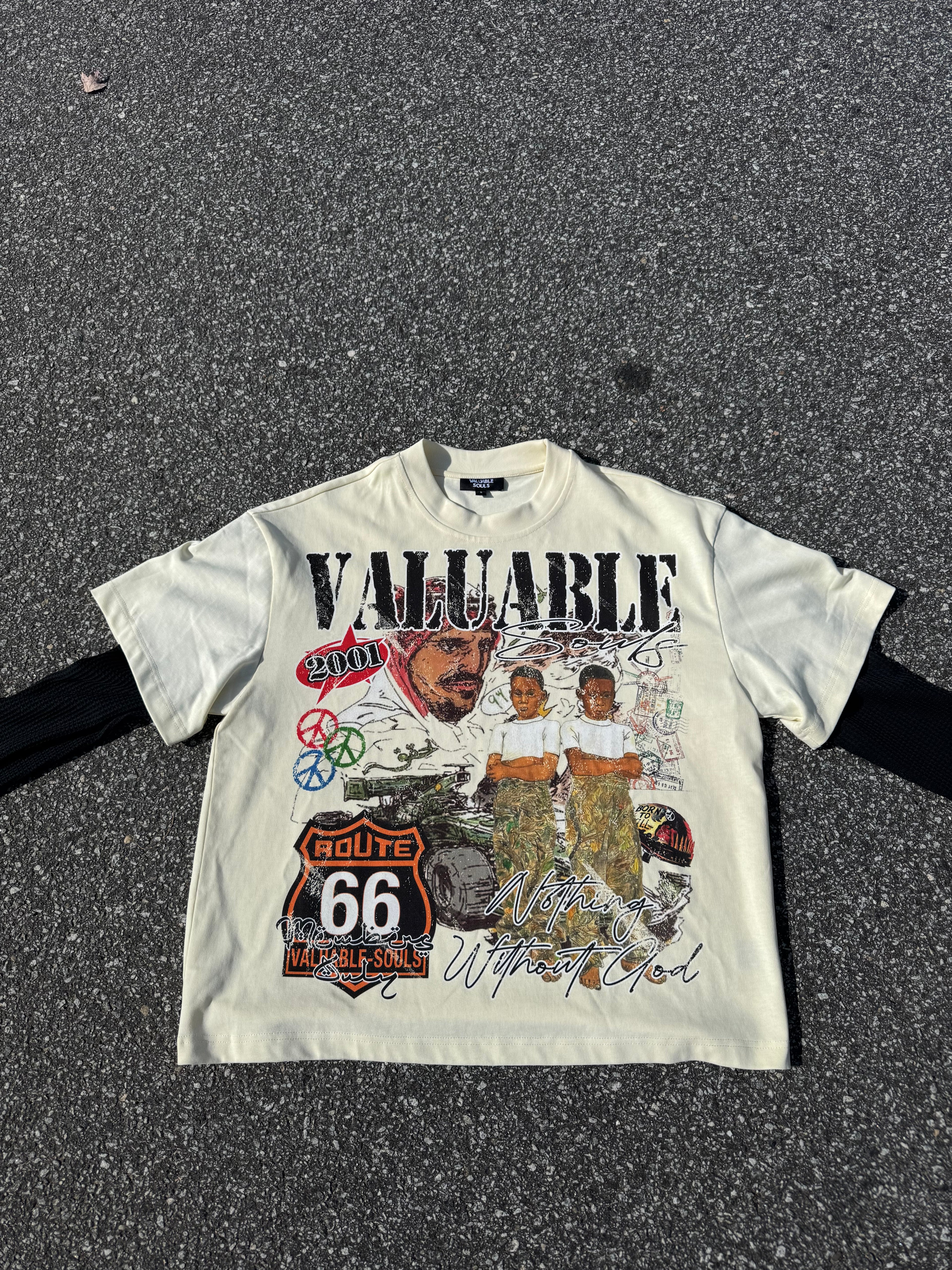 “NWOG” Double Layer Tee