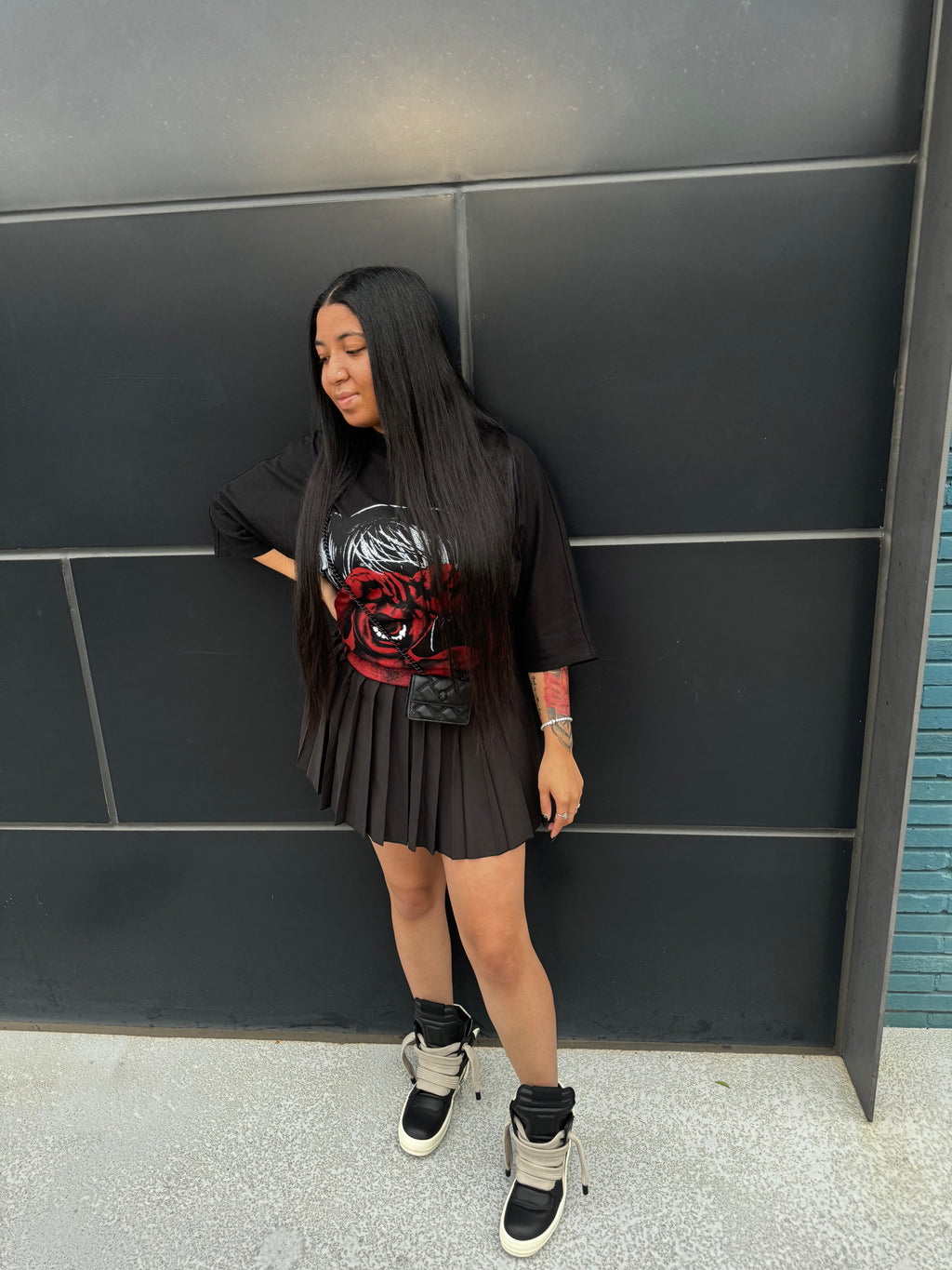 Blue “Tormented” Tee